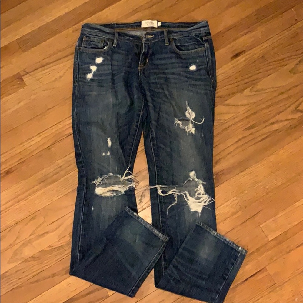 Abercrombie & Fitch Ripped Jeans